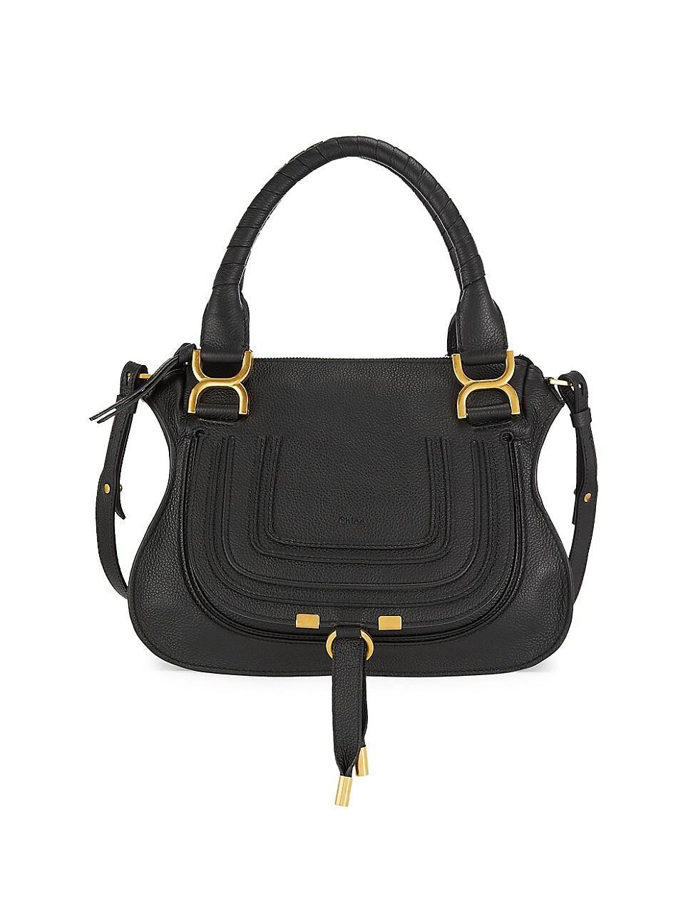 Chlo Small Marcie Leather Satchel Product Image