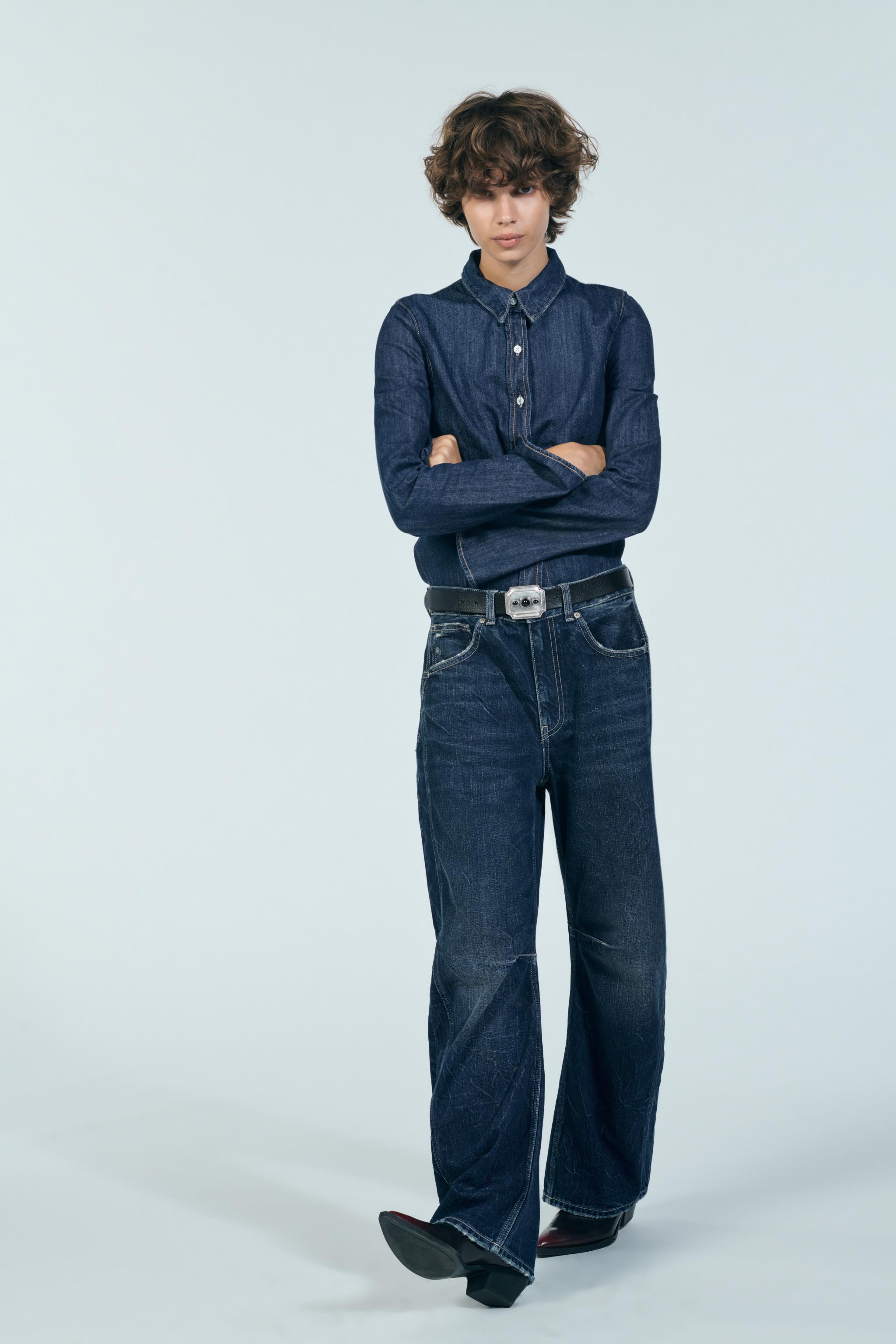 DENIM SHIRT TRF Product Image