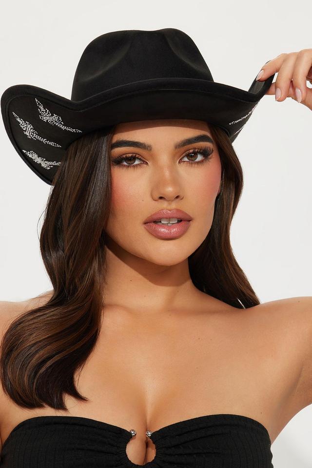 God's Country Cowboy Hat - Black Product Image