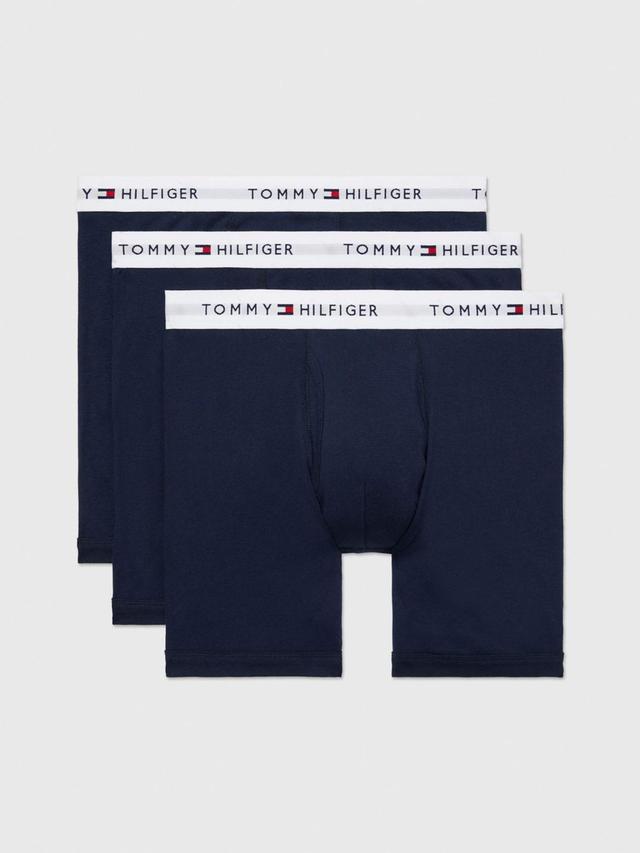 Tommy Hilfiger Men's Cotton Classics Boxer Brief 3-Pack Product Image