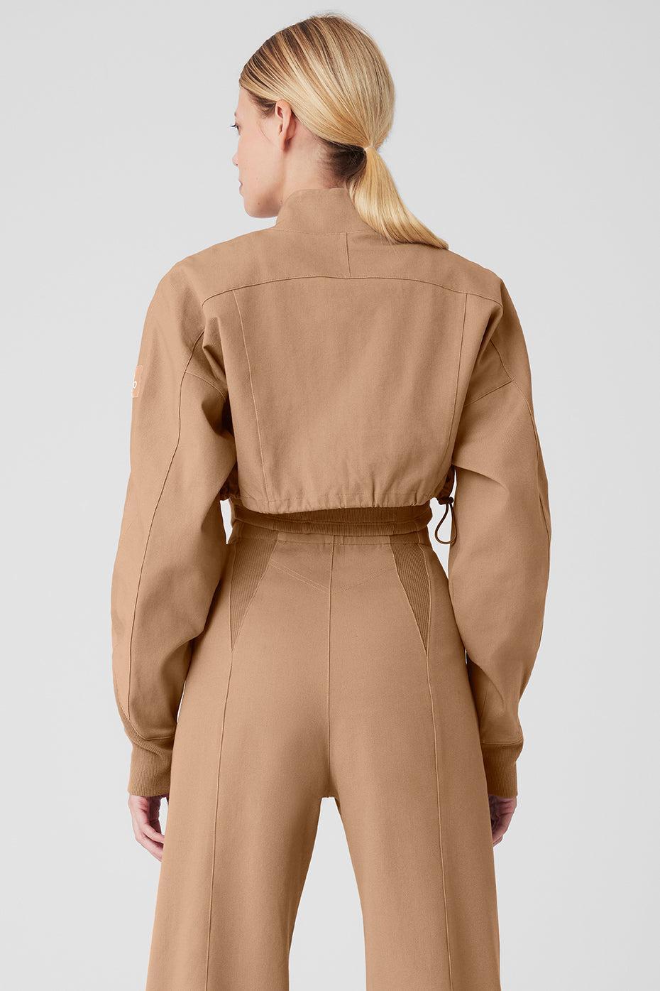 On Point Moto Jacket - Toasted Almond Product Image