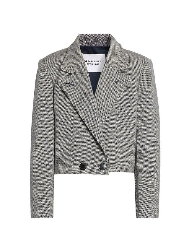 Womens Cassidy Wool-Blend Jacket Product Image