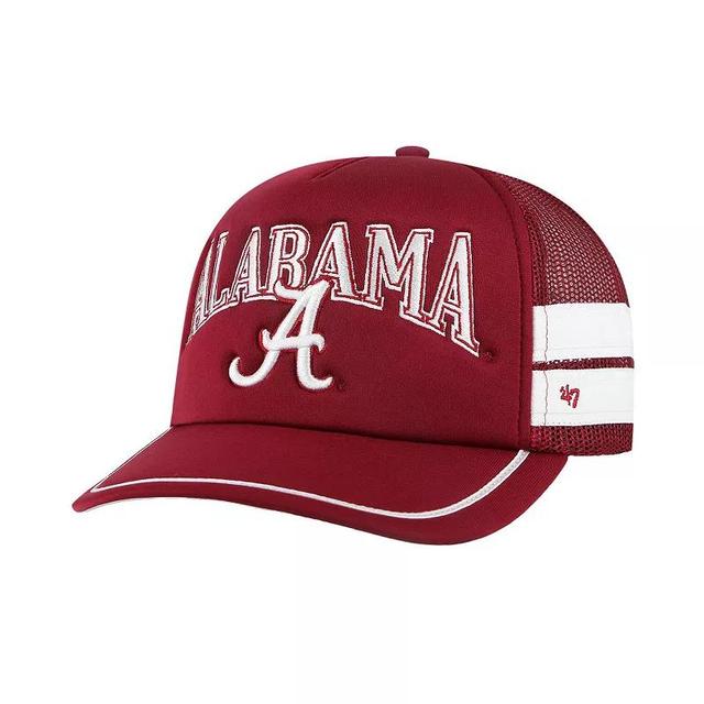 Mens 47 Crimson Alabama Crimson Tide Sideband Trucker Adjustable Hat Product Image