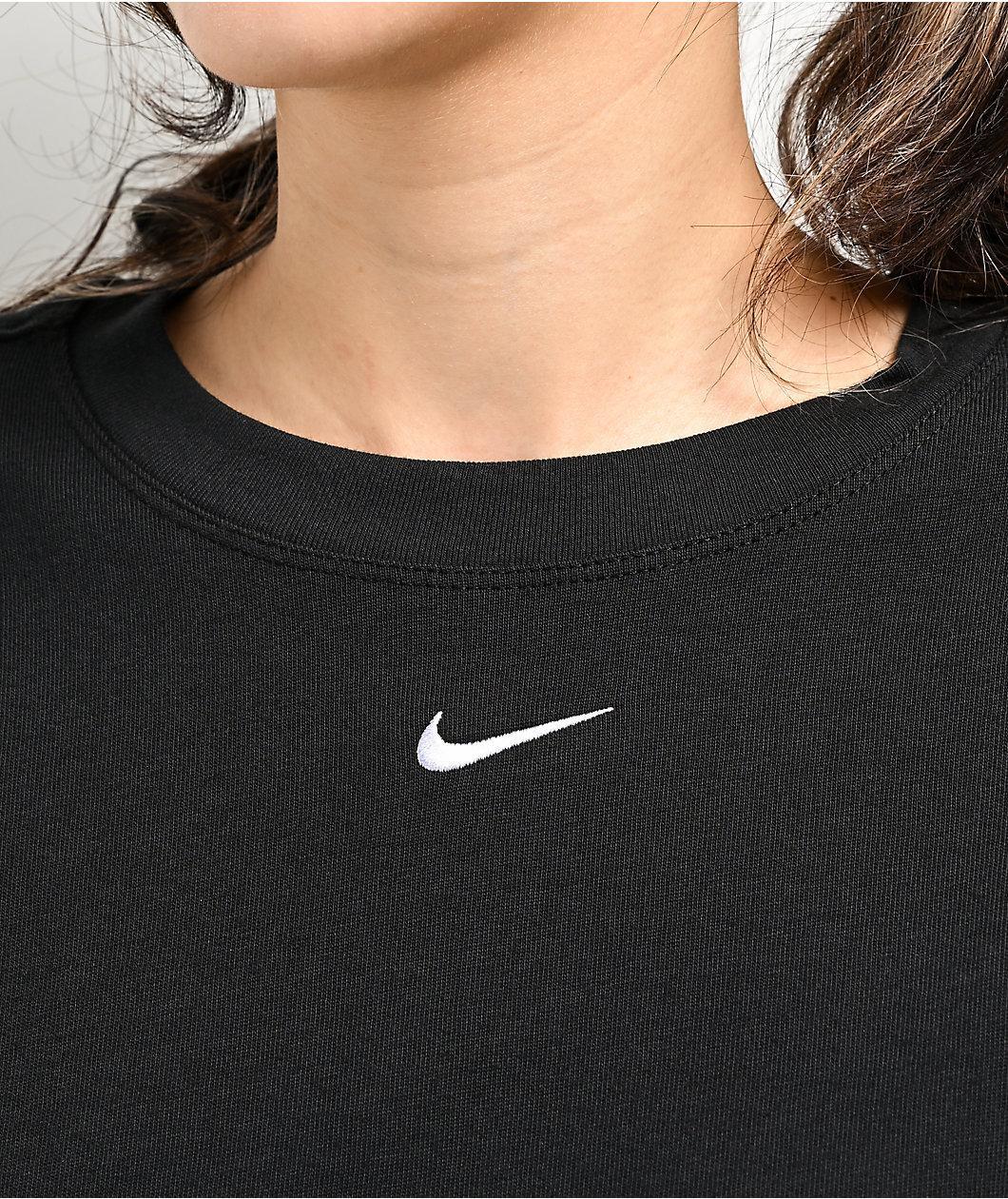 Nike Sportswear Women's Essential Black T-Shirt Product Image