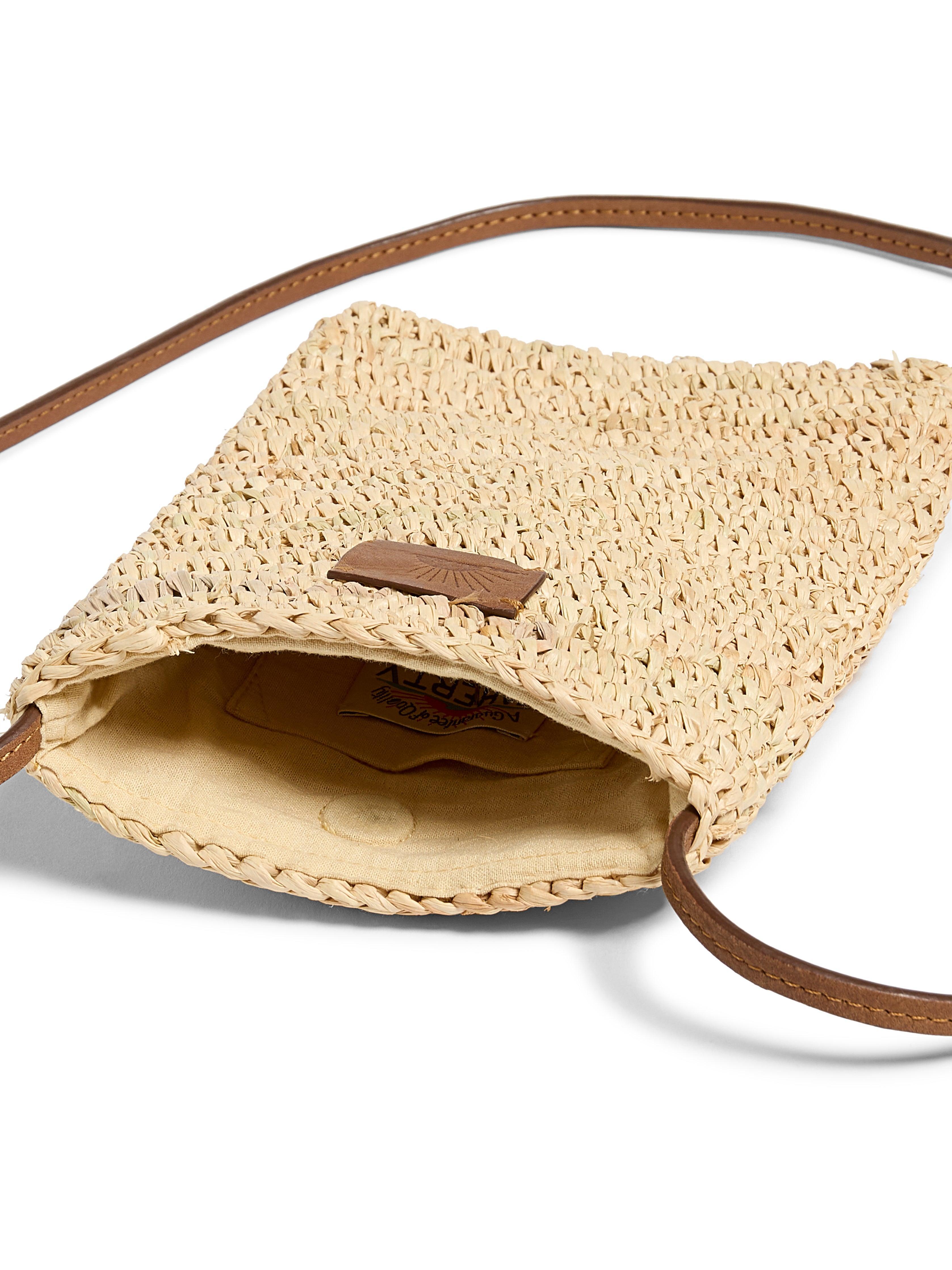 Raffia Phone Bag - Natural Female Product Image