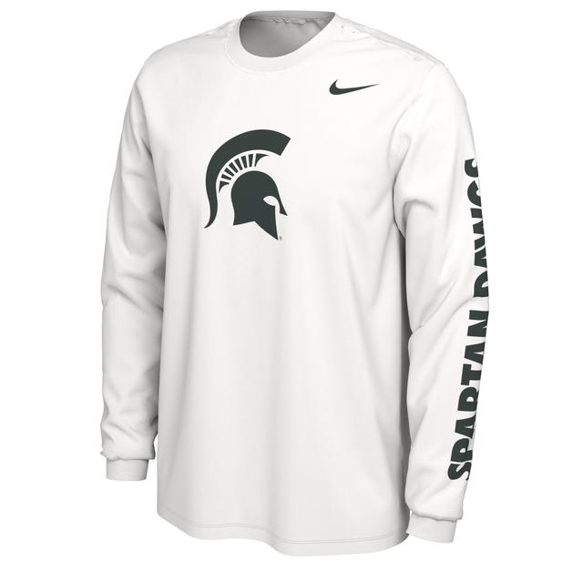 Nike Men's College (Michigan State) Long-Sleeve T-Shirt Product Image