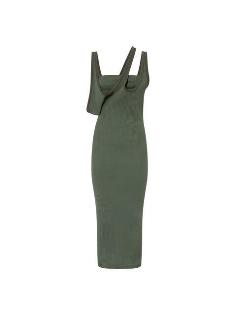 Ivy green midi dress Product Image