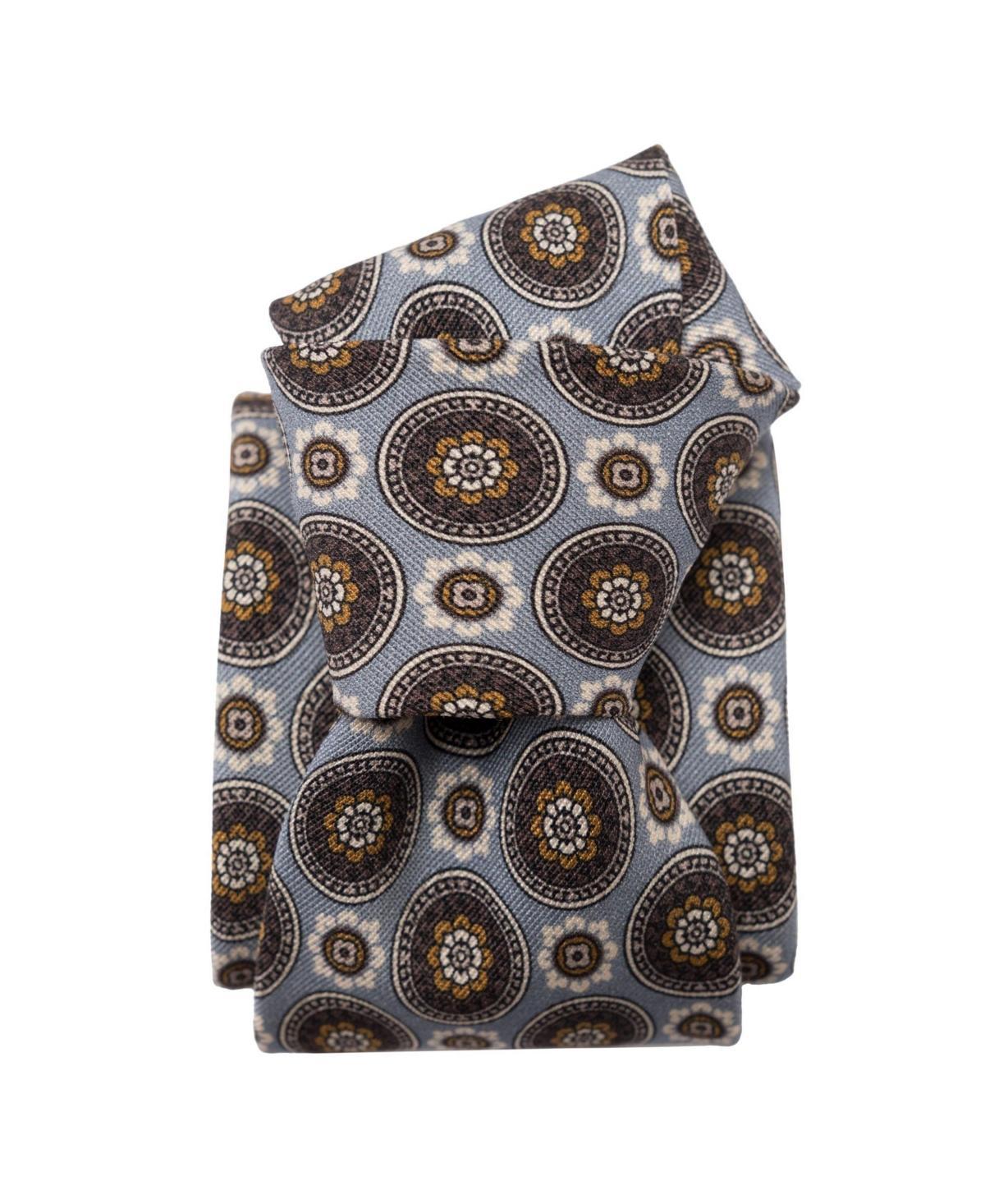 La Vigna - Printed Wool & Silk Tie for Men Product Image