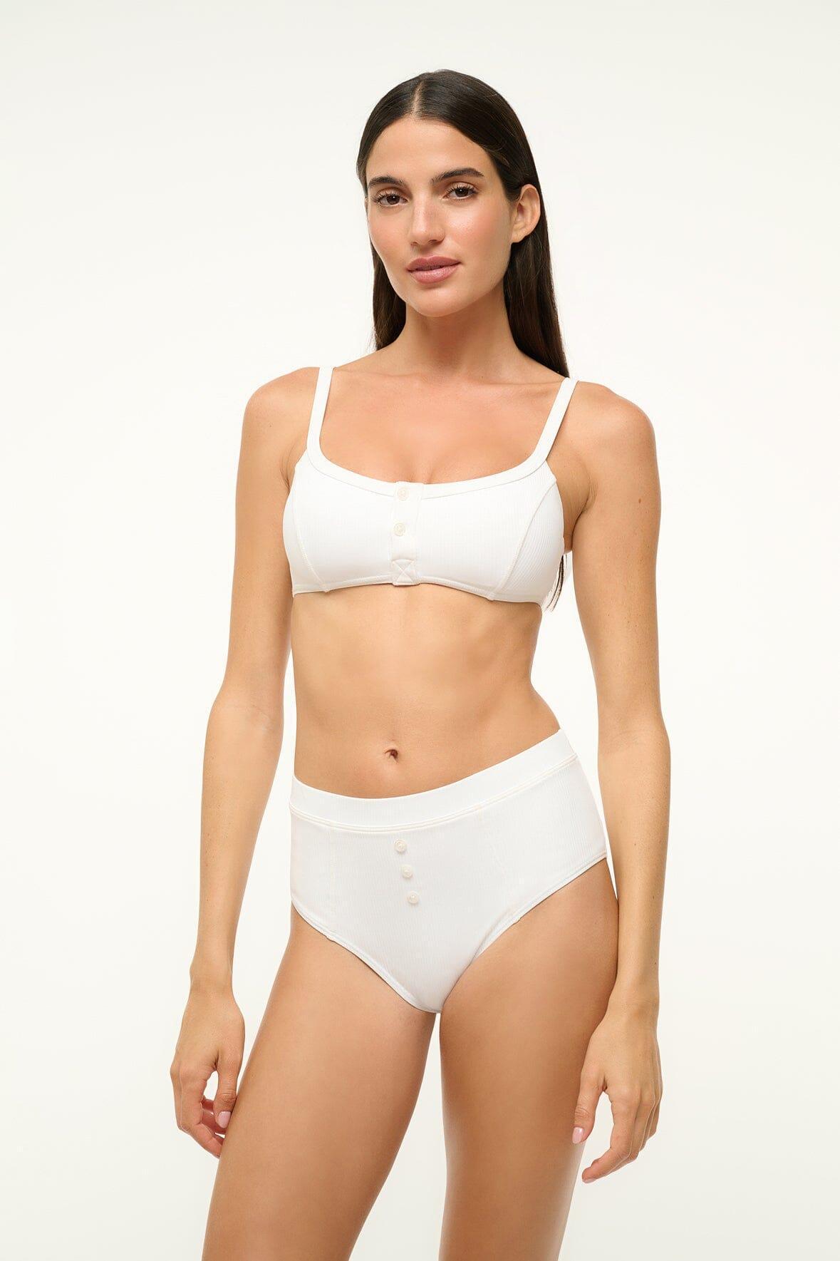 GIA BIKINI BOTTOM | BRIGHT WHITE Product Image