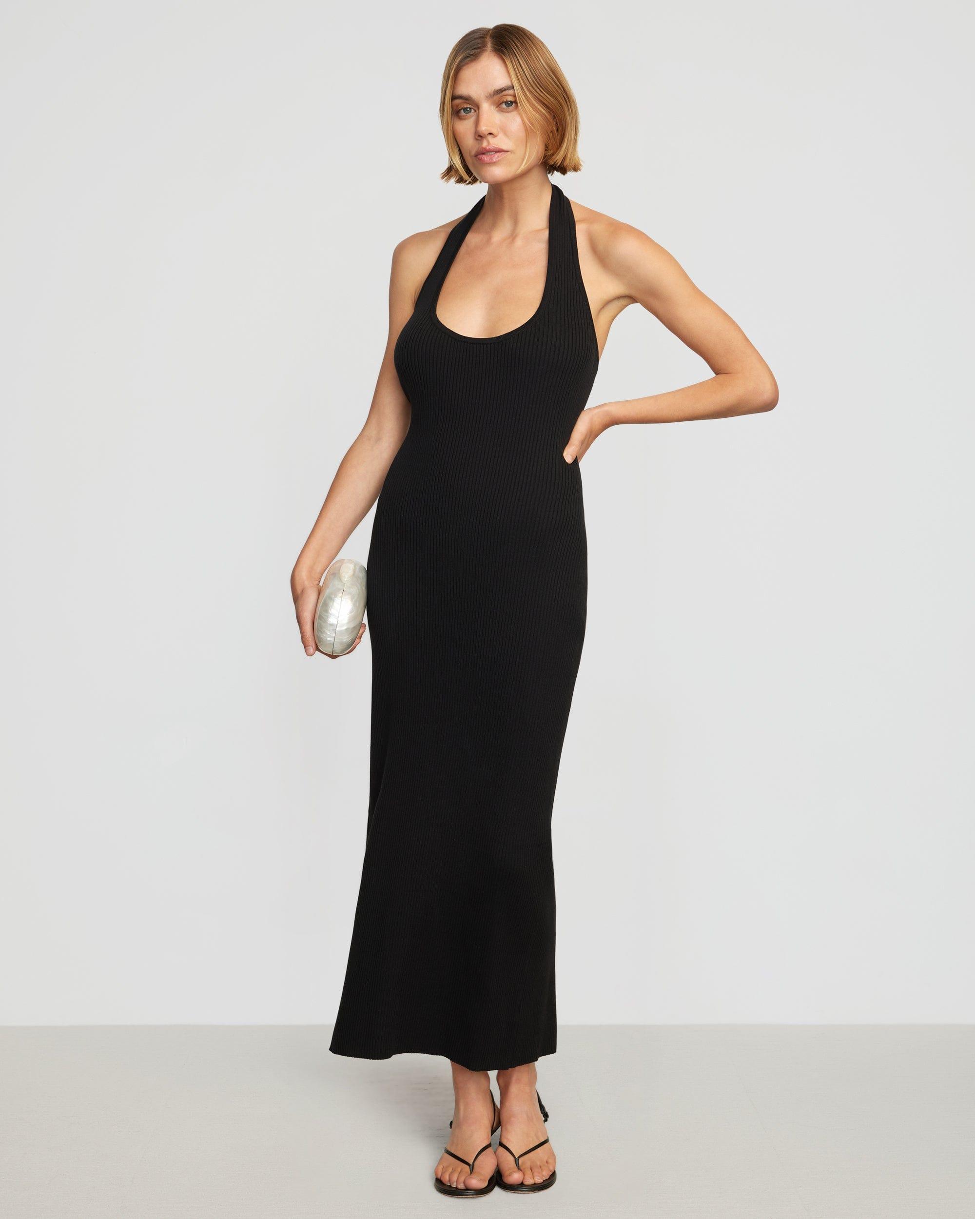 Lenni Knit Halter Dress Product Image