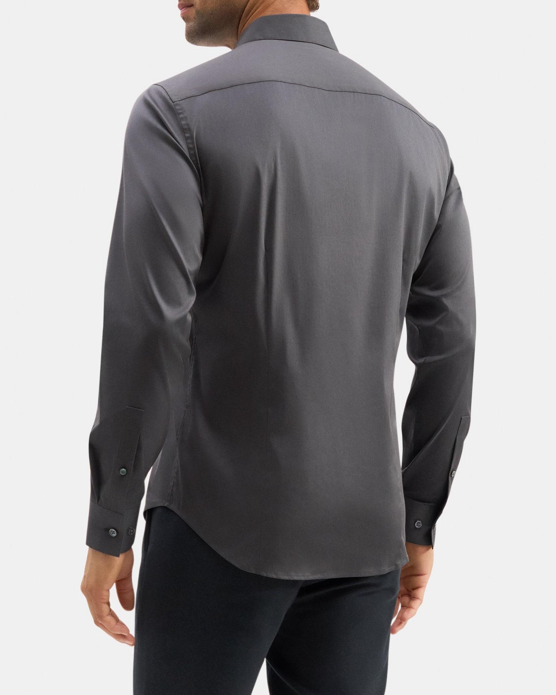 Tailored Shirt In Stretch Cotton Product Image