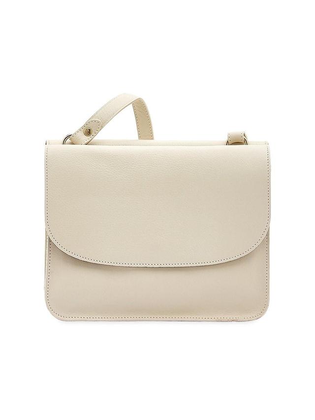 Womens Salina Leather Crossbody Bag Product Image