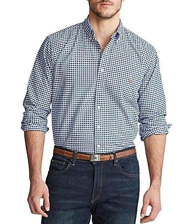 Polo Ralph Lauren Big  Tall Gingham Oxford Shirt Product Image