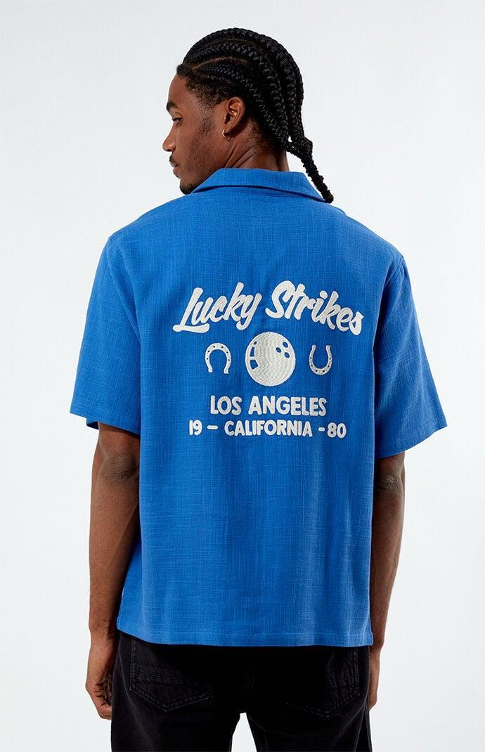 Men's Lucky Strike Oversized Camp Shirt Product Image