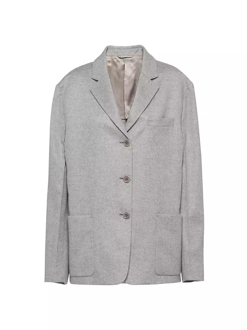 Single Breasted Cashmere Jacket product image