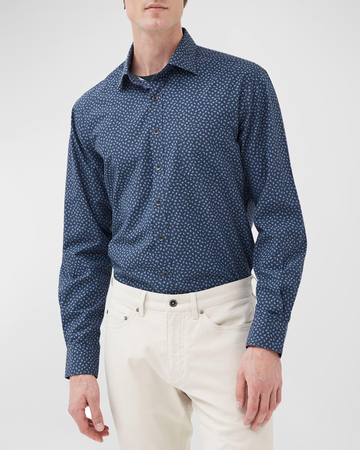 Mens Cove Road Cotton Poplin Sport Shirt Product Image