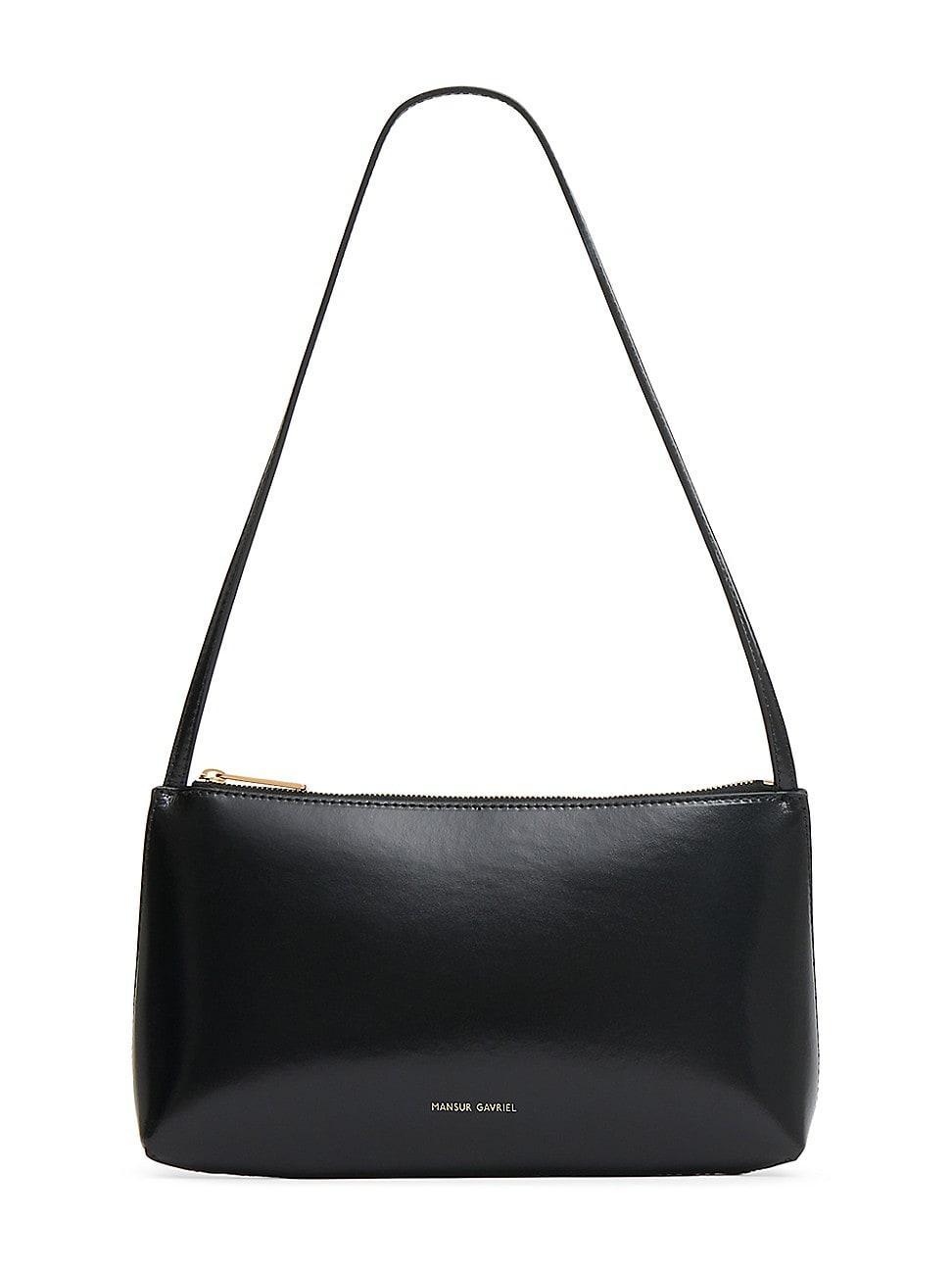 Womens Gaia Leather Shoulder Bag Product Image