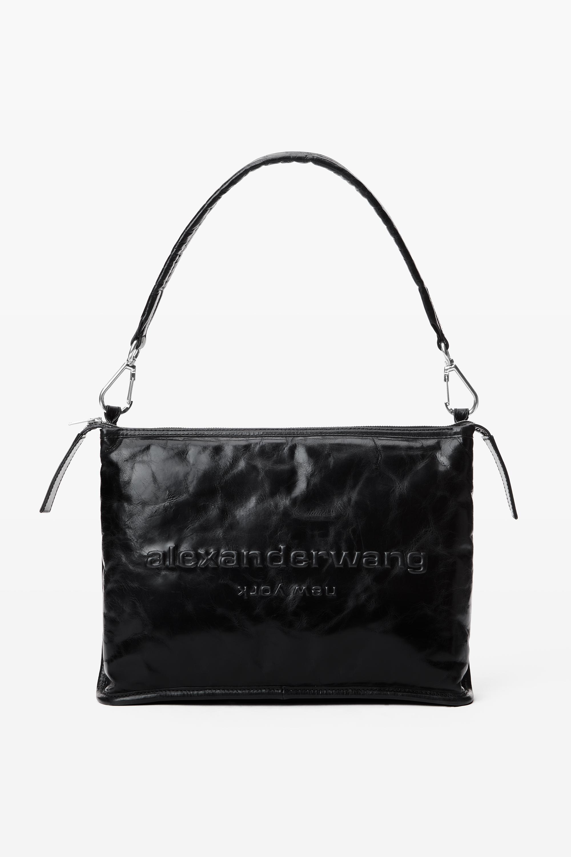 Punch Shoulder Bag In Crackle Patent Leather Product Image