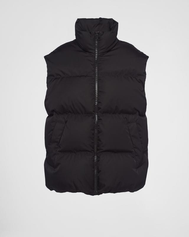 Oversized Re-Nylon down vest Product Image