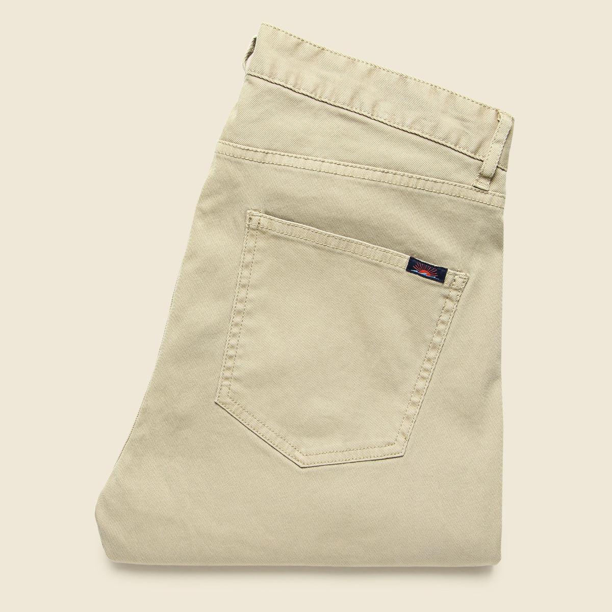 Comfort Twill Jean - Light Khaki Product Image