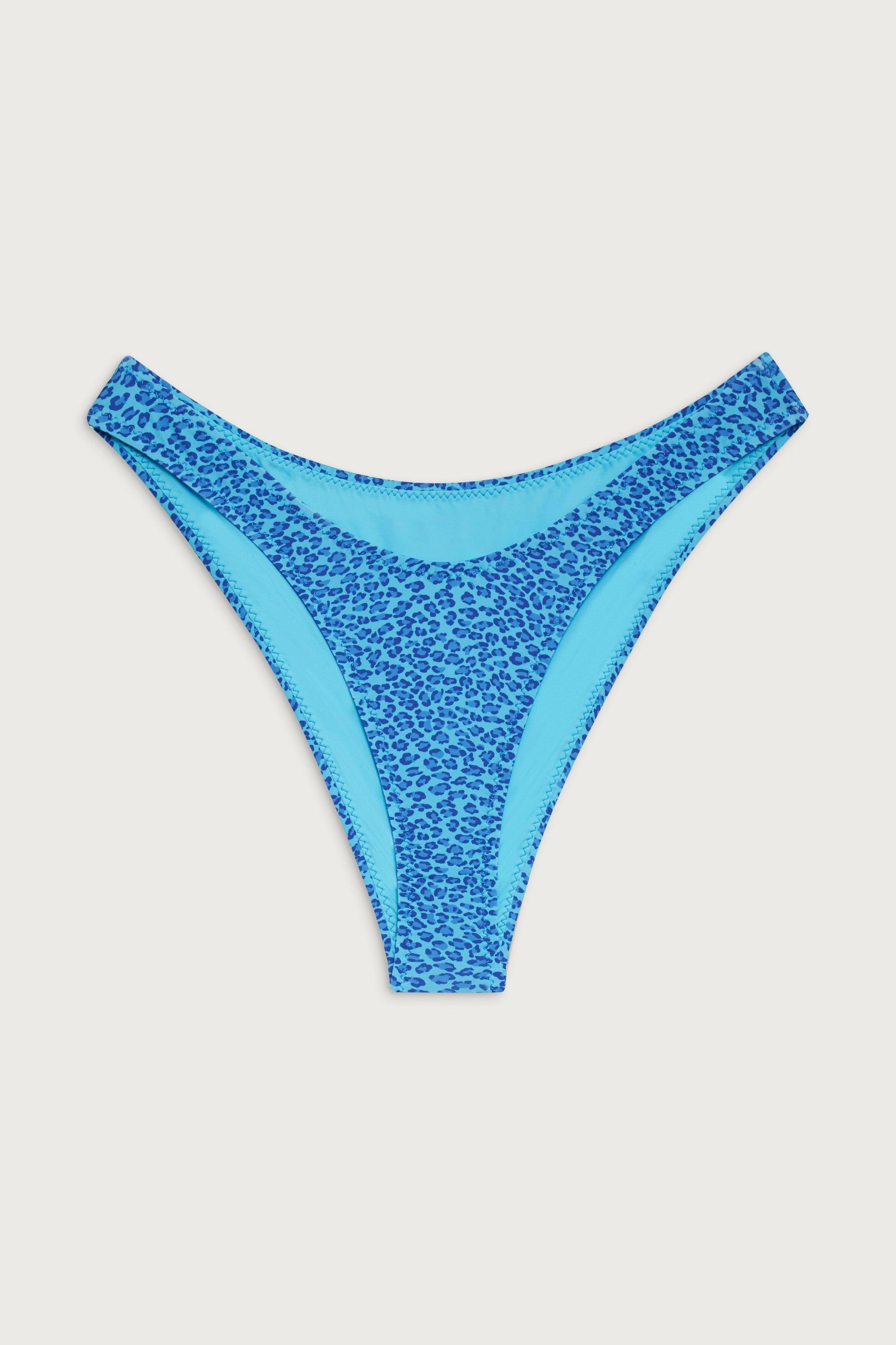 Suki Classic Bikini Bottom - Cobalt Cheetah Product Image