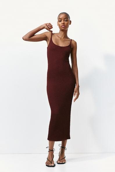 Crinkled Jersey Dress Product Image