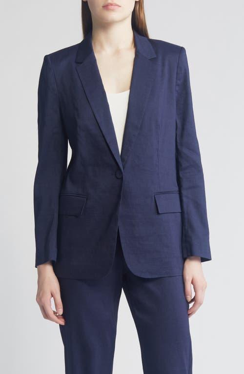 Womens Bria Linen-Blend Jacket Product Image