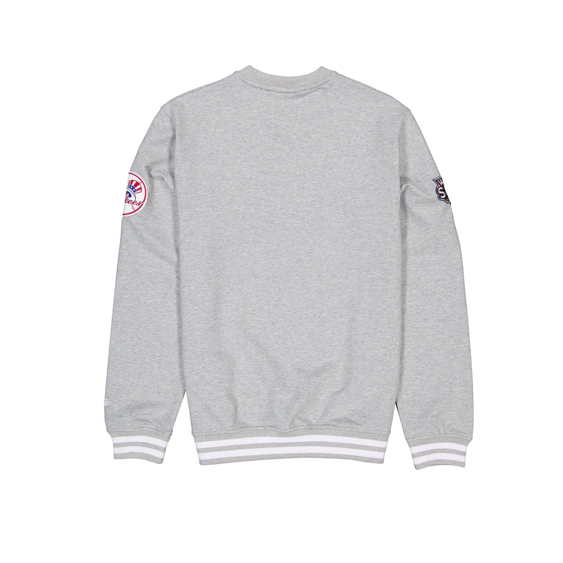 New York Yankees Gray Logo Select Crewneck Male Product Image