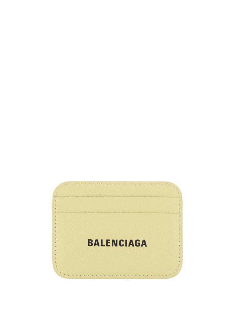 BALENCIAGA Yellow Cash Card Holder Product Image