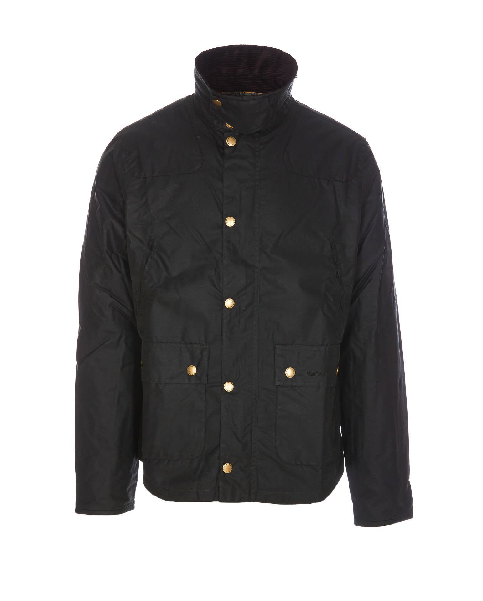 Reelin Coated Jacket In Green Product Image