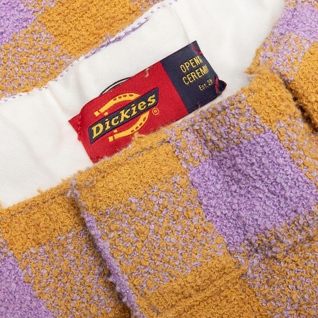 Dickies x Opening Ceremony Tweed Pants - Lilac Plaid Male Product Image