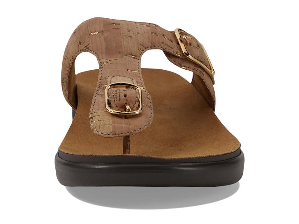 SAS Sanibel Comfort Thong Sandal (Golden Cork) Women's Shoes Product Image