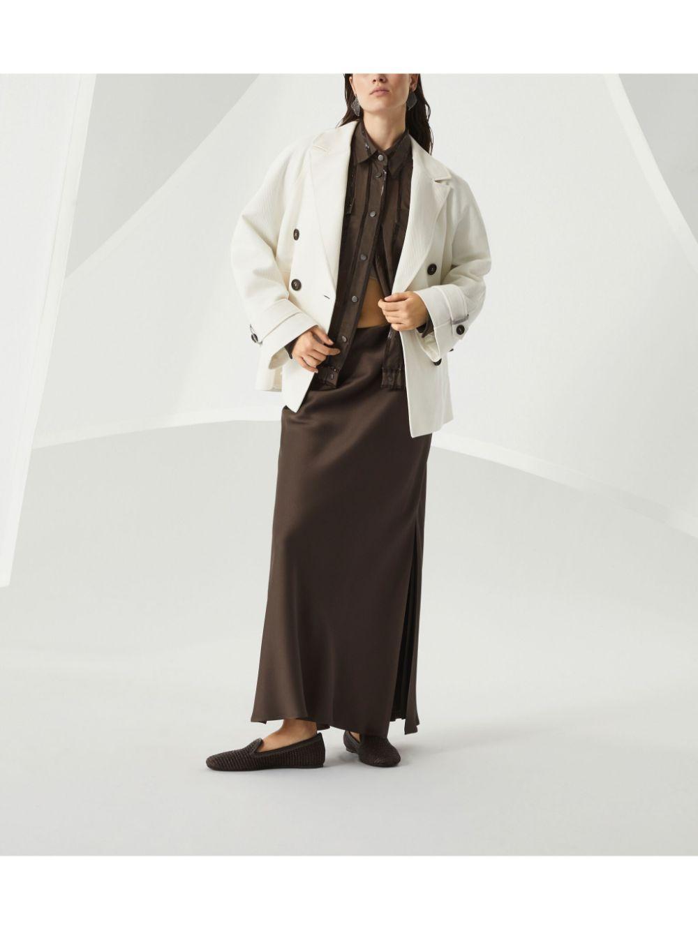 bias-cut maxi skirt Product Image