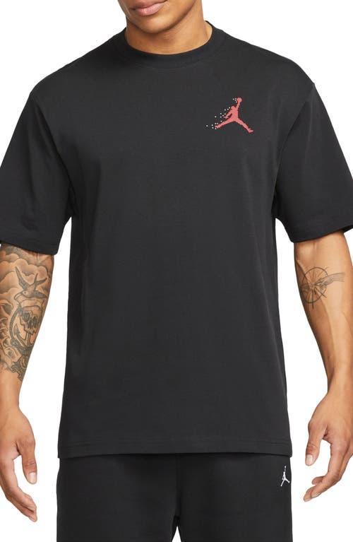 Jordan Mens Jordan Flight Essential Holiday Crew - Mens Black/Black Product Image