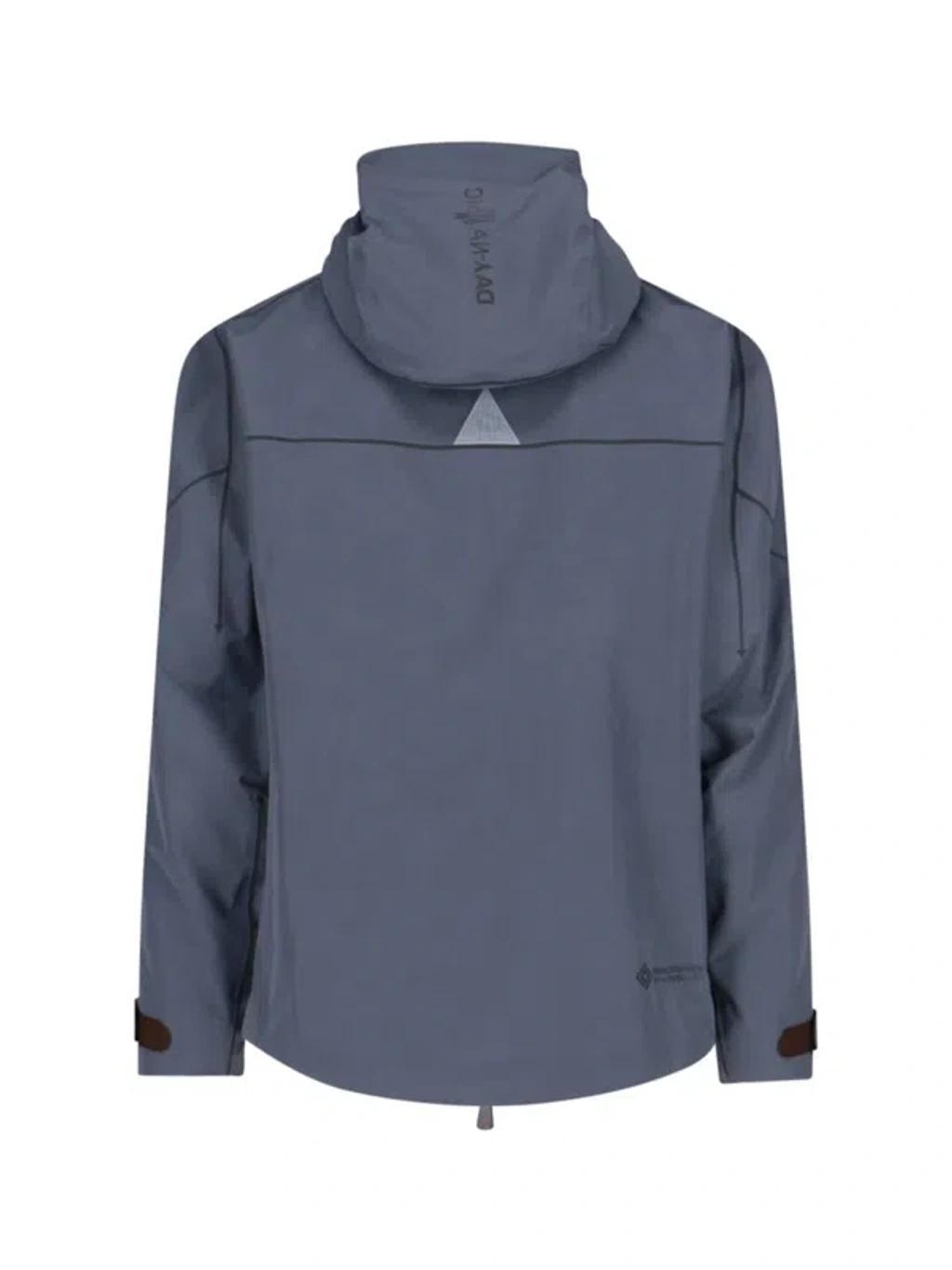 MONCLER Technical Jacket "thusis" In Grey Product Image