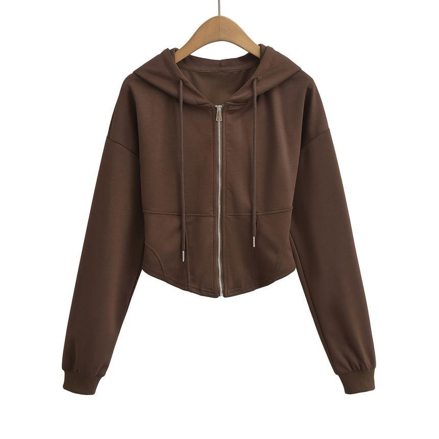 Plain Zip Hoodie product image