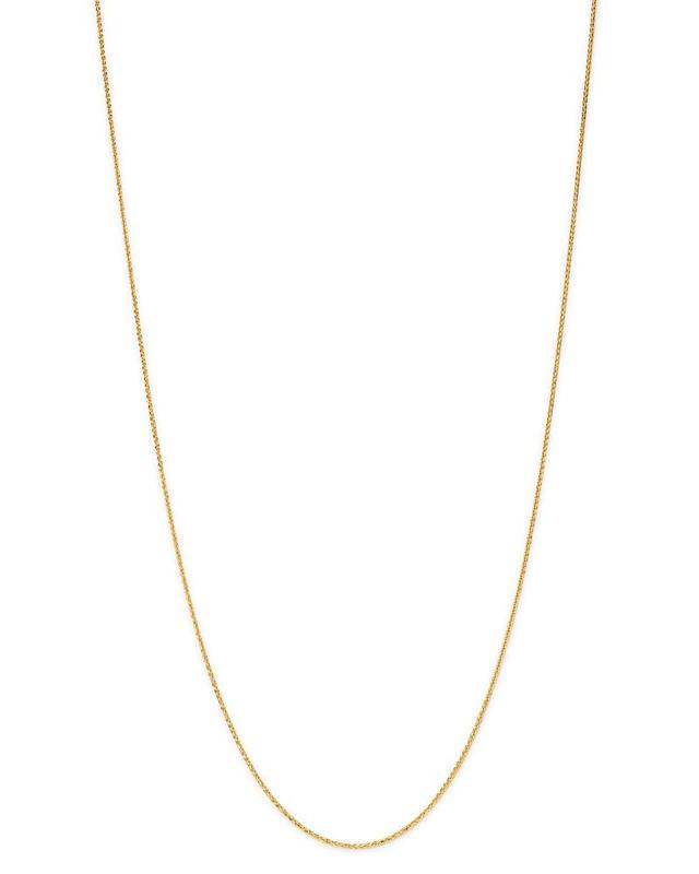 Bloomingdales Wheat Link Chain Necklace in 14K Yellow Gold, 18 - 100% Exclusive Product Image