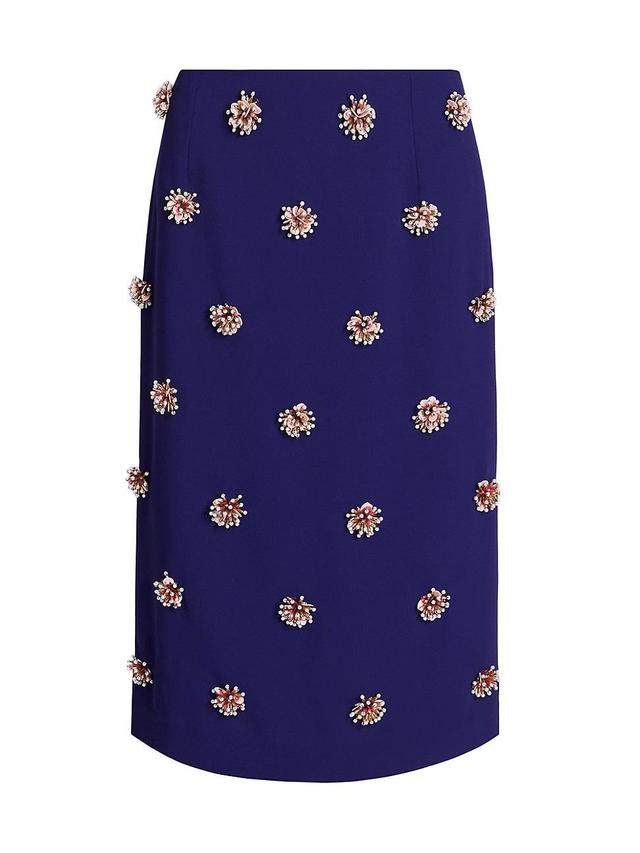 Womens Salby Paillette-Embellished Midi-Skirt Product Image