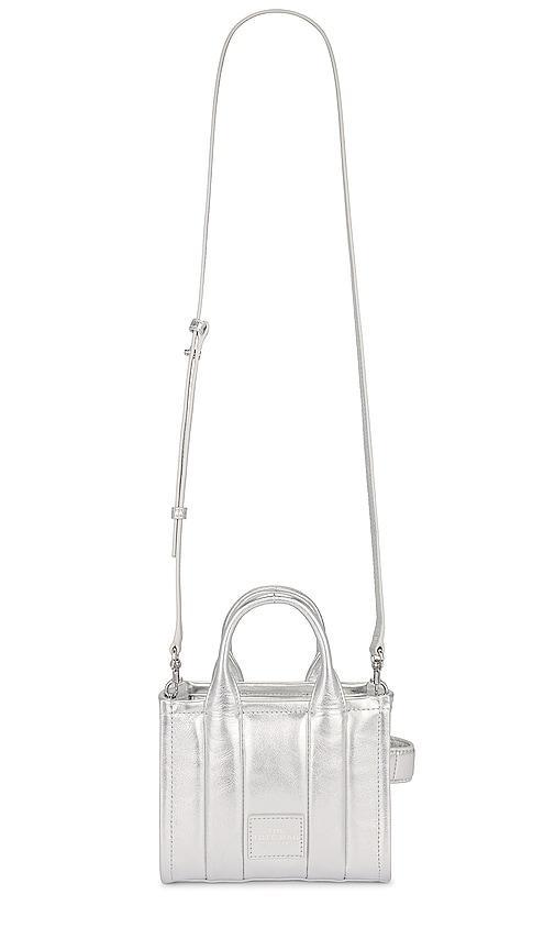 Marc Jacobs The Metallic Leather Crossbody Tote Bag Handbags Product Image