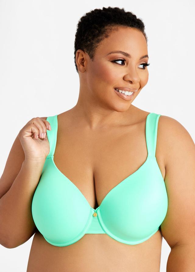 Plus Size Microfiber Underwire T Shirt Bra Ashley Stewart Product Image