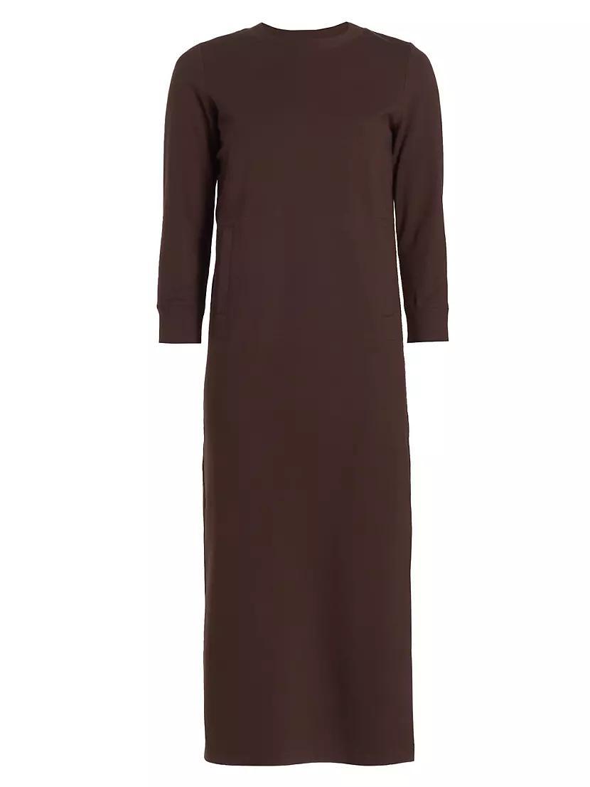 Tailored Terry Midi-Dress Product Image