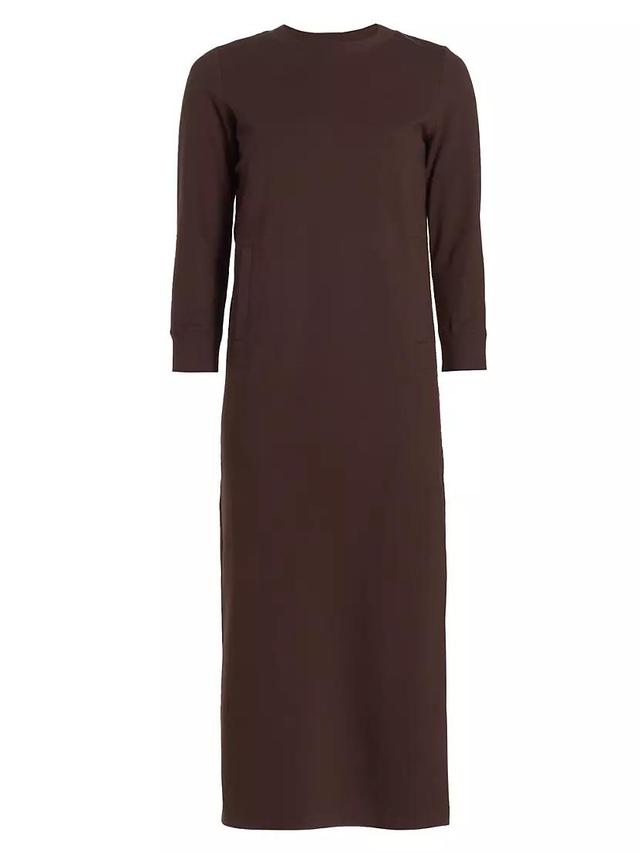 Tailored Terry Midi-Dress Product Image