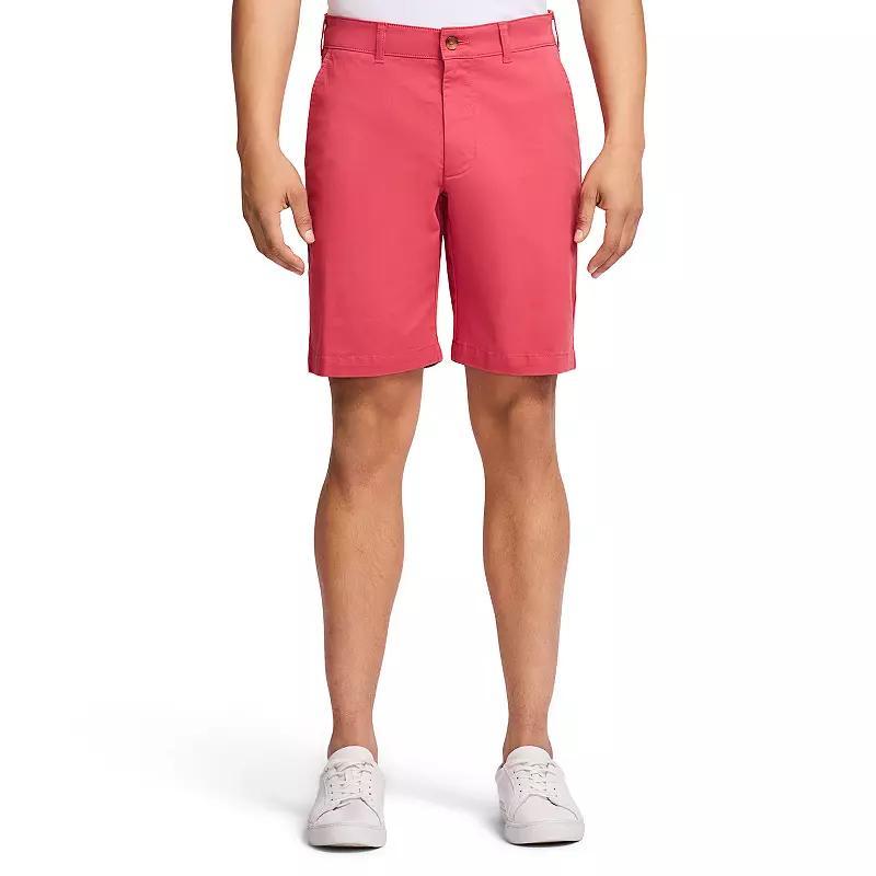 Mens IZOD Saltwater 9.5-in. Flat Front Shorts Product Image