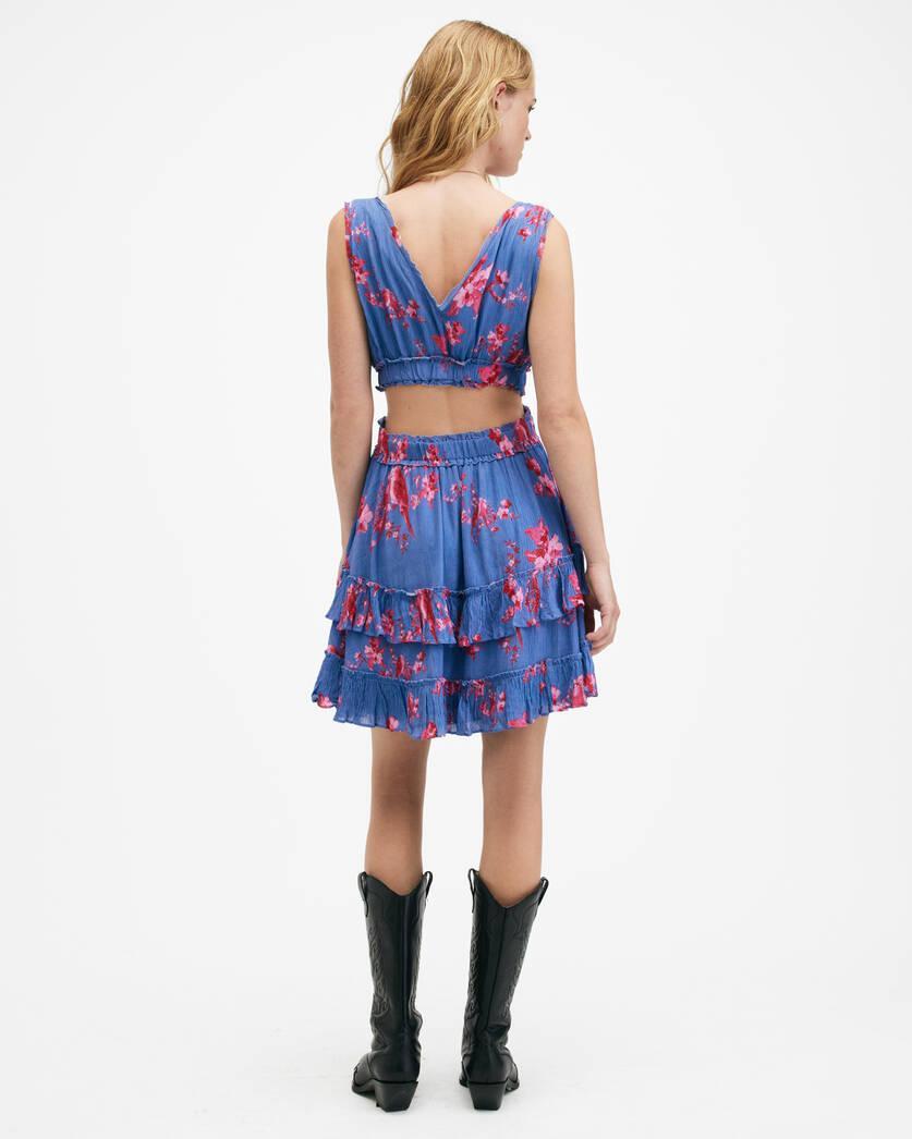 Mikayla Iona Floral Print Mini Dress Product Image