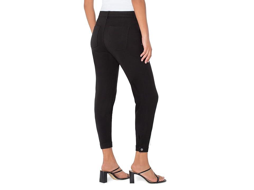 Liverpool Los Angeles Utility Jogger Mid Rise Luxe Knit Women's Dress Pants Product Image