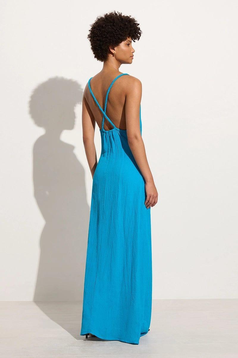 Palermo Maxi Dress Turquoise - Final Sale Product Image