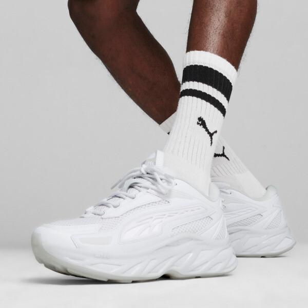 PUMA Exotek NITROâ¢ Base Men's Sneakers in White/Silver Mist Product Image