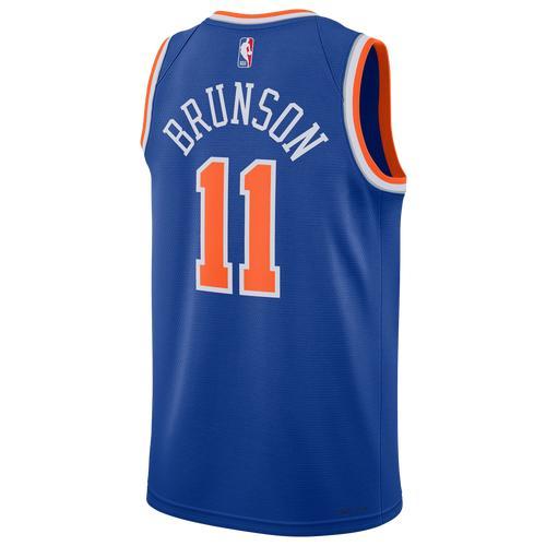 New York Knicks Icon Edition 2022/23 Nike Men's Dri-FIT NBA Swingman Jersey Product Image