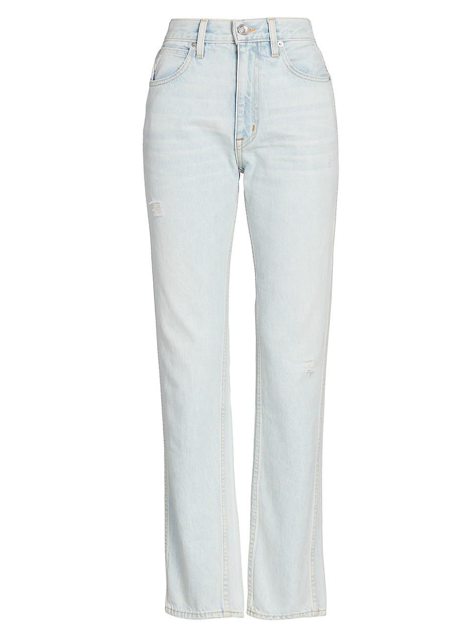 Womens Virginia Slim High-Rise Jeans product image