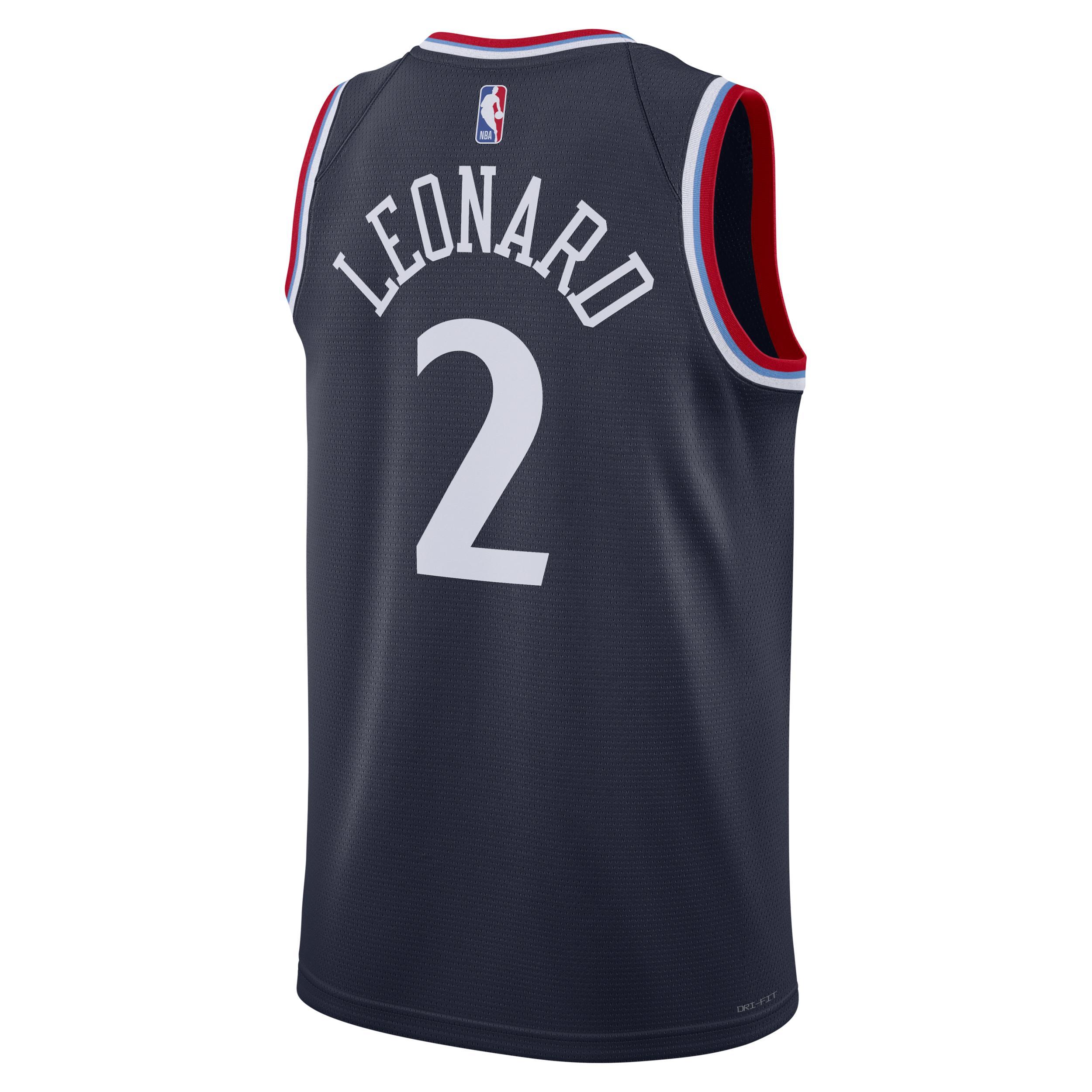 Kawhi Leonard LA Clippers 2024/25 Swingman Icon Edition Nike Men's Dri-FIT NBA Jersey Product Image